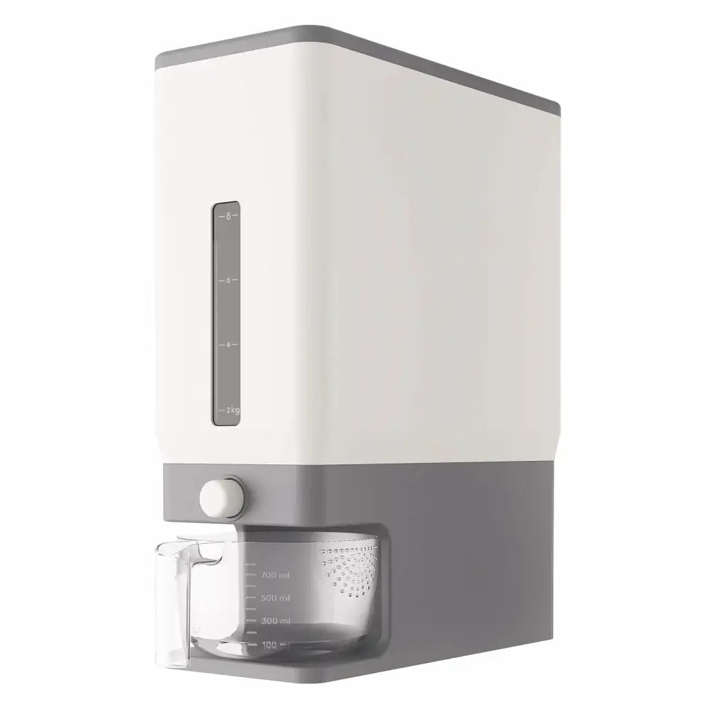 Lifewit Rice Dispenser Container 25.4 Lbs, Cereal Grain Dispenser Storage Container