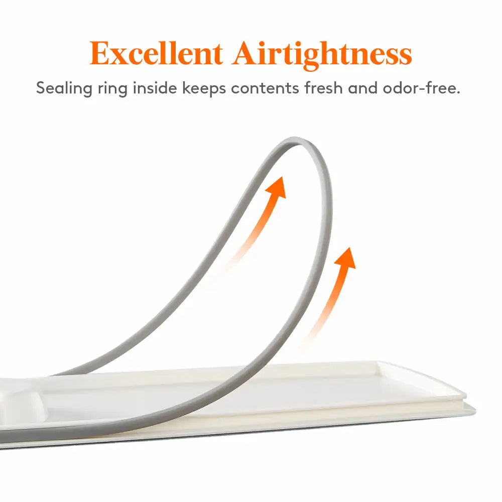 Lifewit Rice Dispenser Container 25.4 Lbs, Cereal Grain Dispenser Storage Container