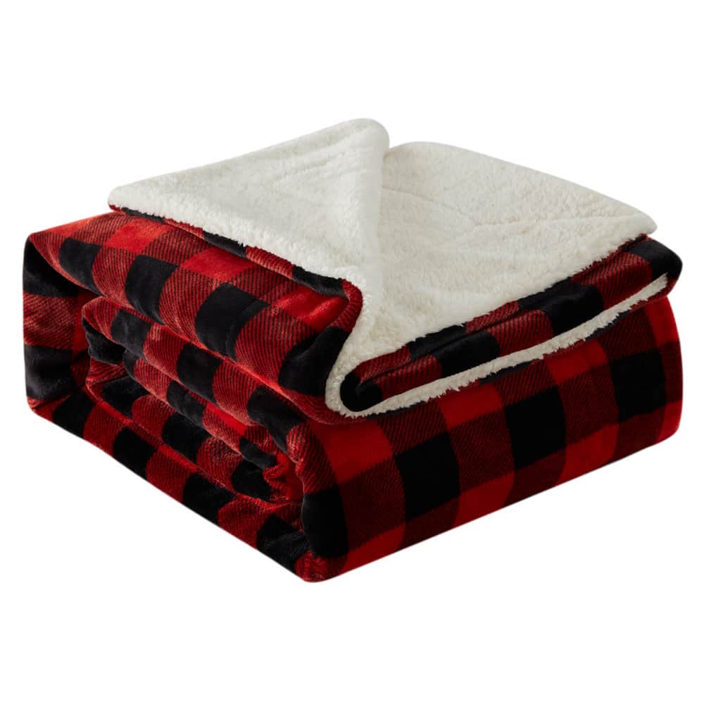 Lifewit Sherpa Throw Blanket, Cozy Fuzzy Fleece Blanket for Outdoor, Travel, Bed, Couch