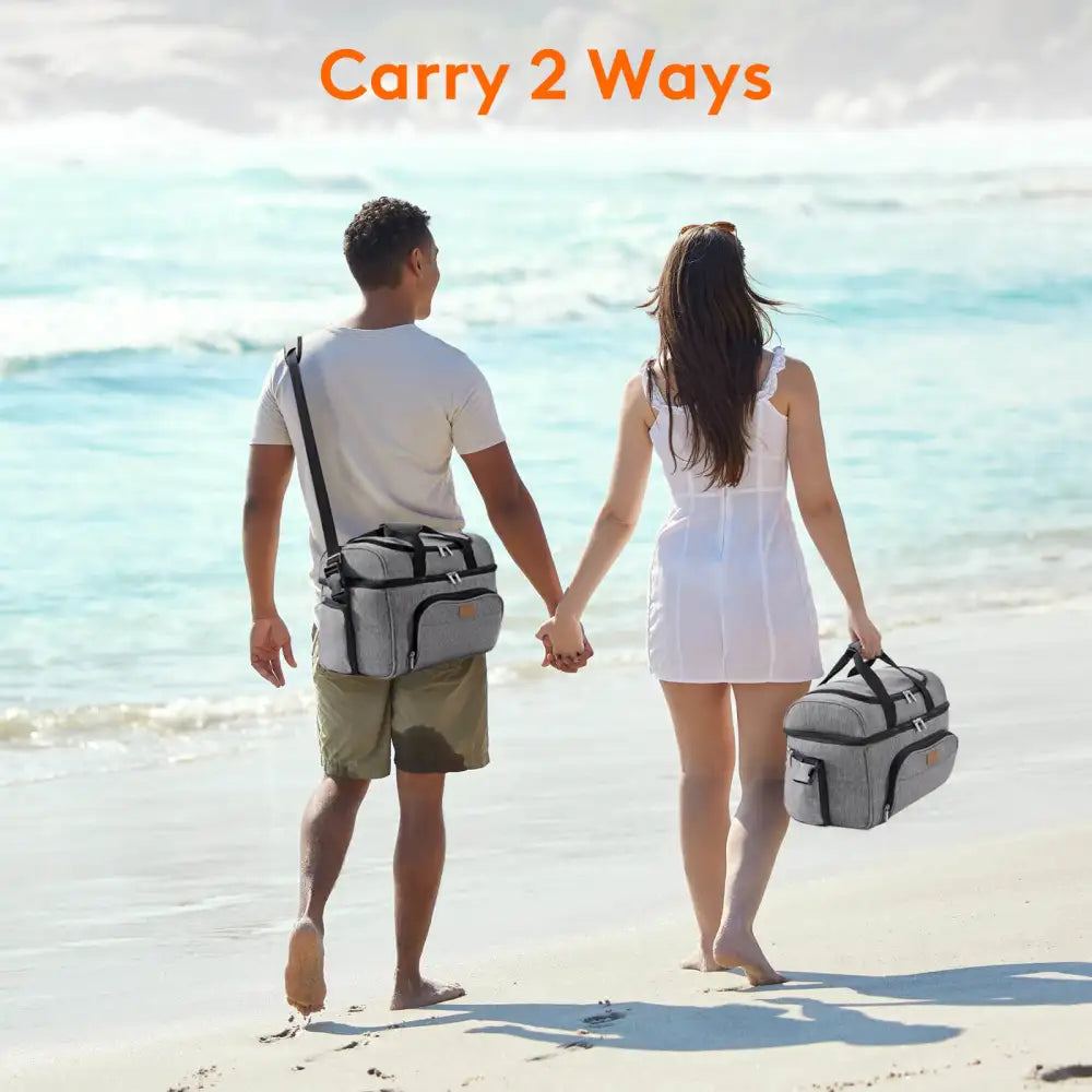 Lifewit Soft Insulated Cooler Tote Bag for Camping, Beach, Picnic
