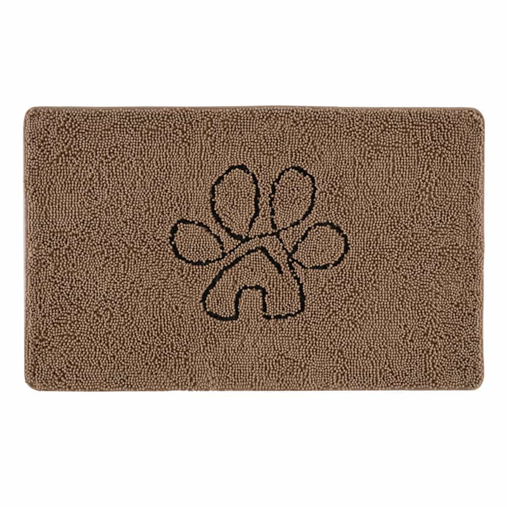 Lifewit Washable Chenille Indoor Door Mat Rug for Entry, Mudroom